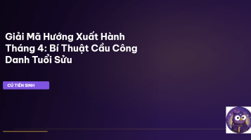 hướng xuất hành tháng 4