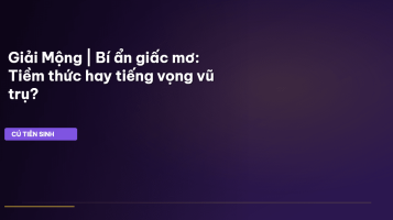 giải mộng