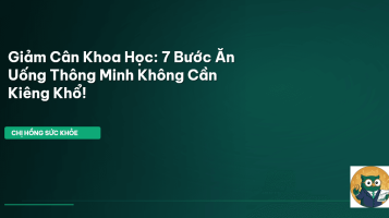 giảm cân khoa học