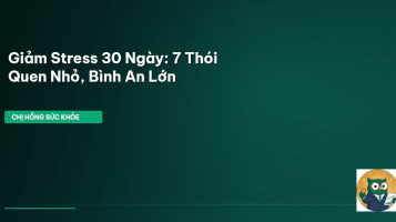 giảm stress 30 ngày