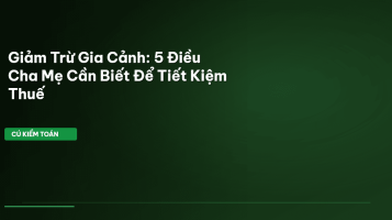 giảm trừ gia cảnh