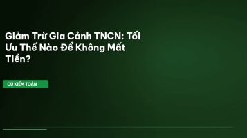 giảm trừ gia cảnh TNCN