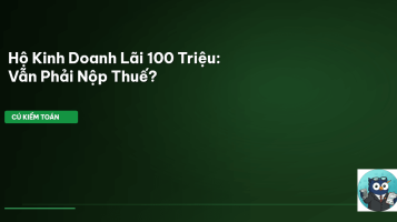 Hộ kinh doanh nộp thuế