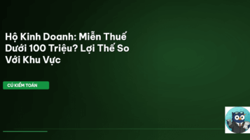 miễn thuế hộ kinh doanh