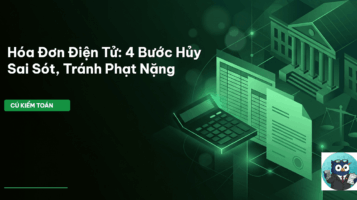 hủy hóa đơn điện tử