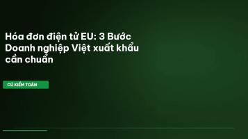 hóa đơn điện tử EU