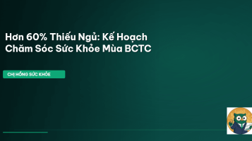 chăm sóc sức khỏe mùa bận rộn