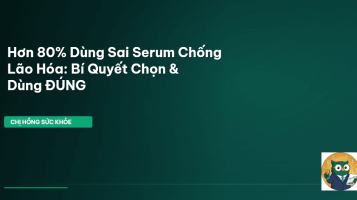 serum chống lão hóa
