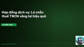 thuế tncn vãng lai