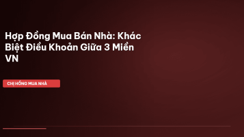 hợp đồng mua bán nhà