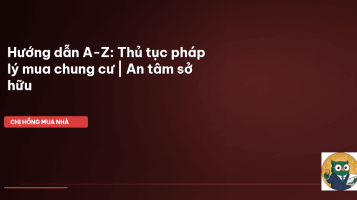 pháp lý chung cư