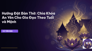 hướng đặt bàn thờ
