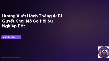 hướng xuất hành tháng 4