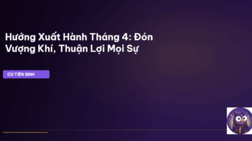 hướng xuất hành tháng 4