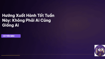 hướng xuất hành tốt