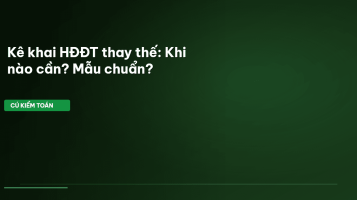 hóa đơn điện tử thay thế