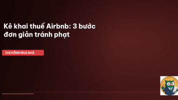 kê khai thuế airbnb