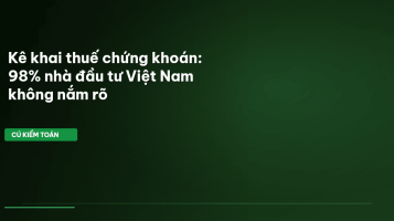 kê khai thuế chứng khoán