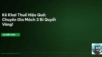 kê khai thuế hiệu quả