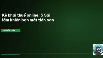 kê khai thuế online