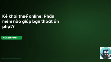 kê khai thuế online