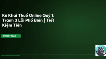 kê khai thuế online