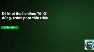 kê khai thuế online