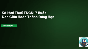 kê khai thuế tncn