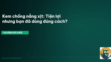 kem chống nắng dạng xịt