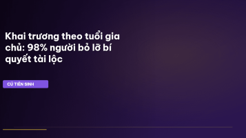 khai trương theo tuổi