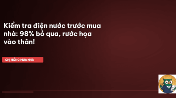 kiểm tra điện nước