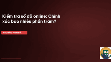 kiểm tra sổ đỏ online