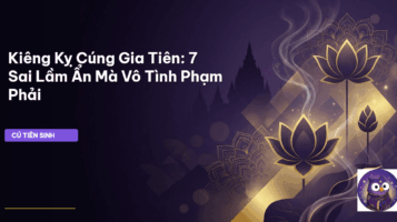 kiêng kỵ cúng gia tiên