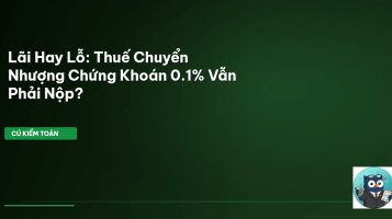 thuế chuyển nhượng chứng khoán