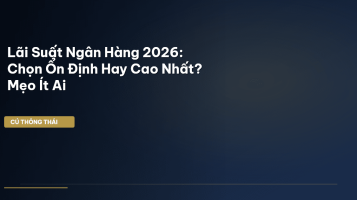 lãi suất ngân hàng 2026
