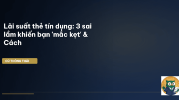 lãi suất thẻ tín dụng