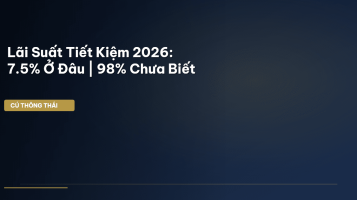 lãi suất tiết kiệm