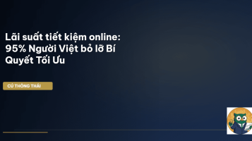 lãi suất tiết kiệm online