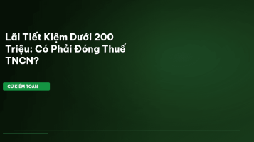 lãi tiết kiệm