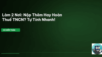 thuế tncn 2 nơi làm việc