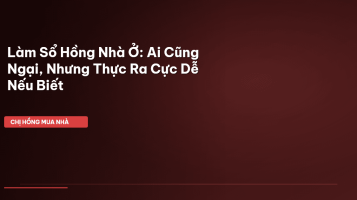 sổ hồng nhà ở