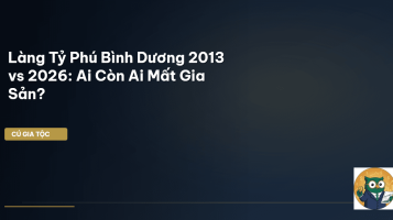 làng tỷ phú bình dương