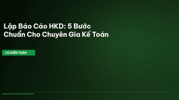 báo cáo tài chính HKD