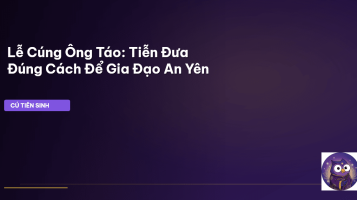 lễ cúng ông táo