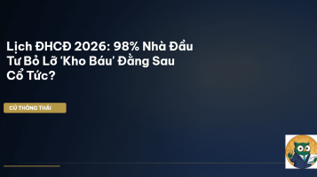 Lịch ĐHCĐ 2026