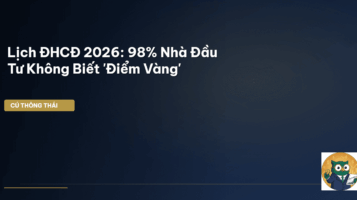 Lịch ĐHCĐ 2026