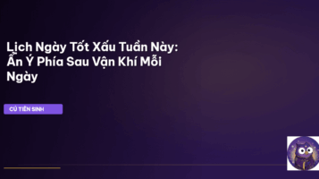 lịch ngày tốt xấu