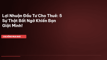 lợi nhuận đầu tư cho thuê