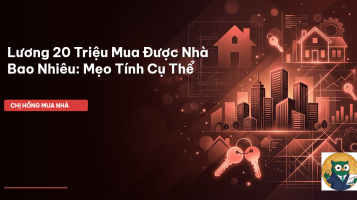 lương 20 triệu mua nhà