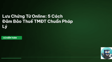 lưu chứng từ online